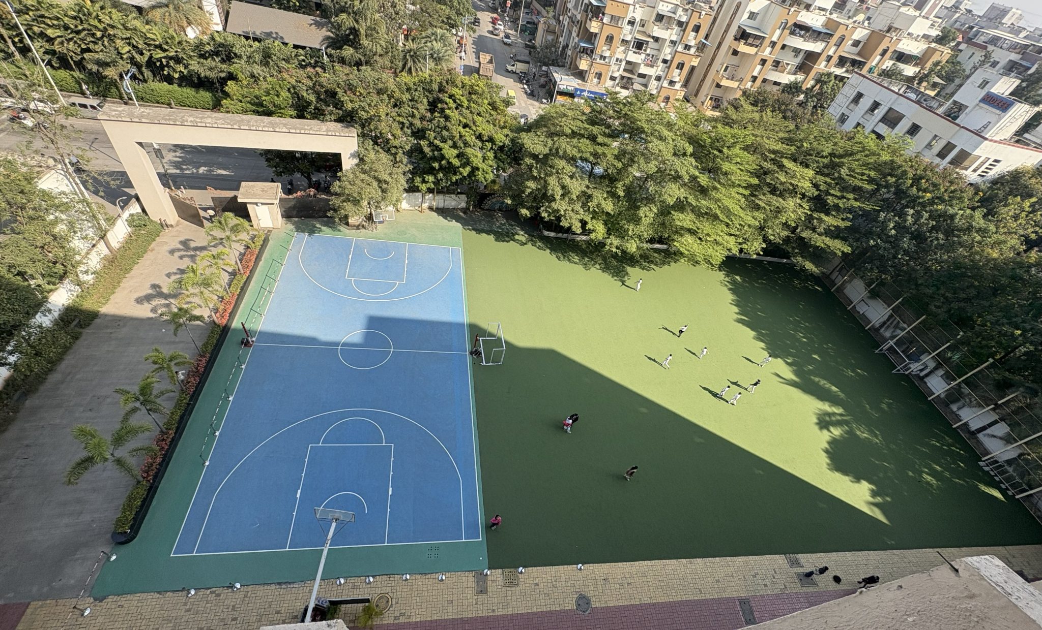 Sports facilities at G.K. Gurukul